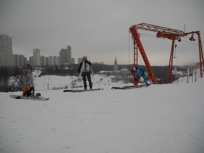 Соревнования по ски-альпинизму в Москве (Бэккантри/Фрирайд)