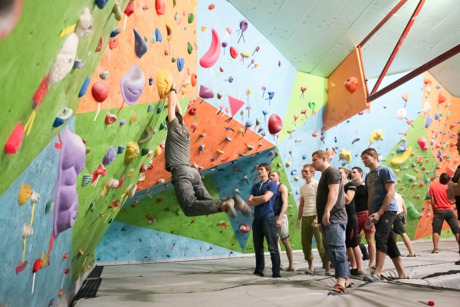 В Роктауне состоялся мастер-класс «Секреты скалолазной техники» (Скалолазание)