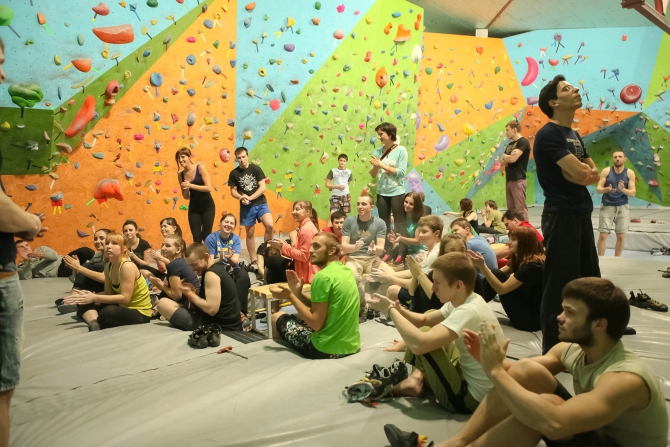 В Роктауне состоялся мастер-класс «Секреты скалолазной техники» (Скалолазание)