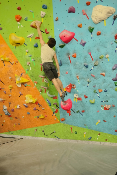 В Роктауне состоялся мастер-класс «Секреты скалолазной техники» (Скалолазание)