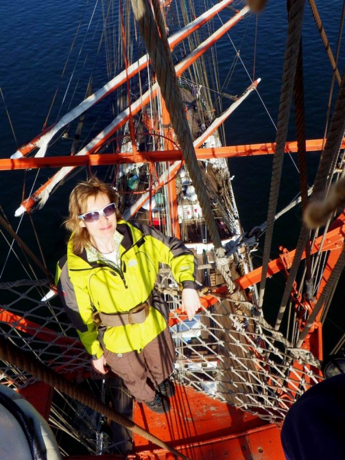 Будни матроса на барке "Седов" (Вода, барк седов)