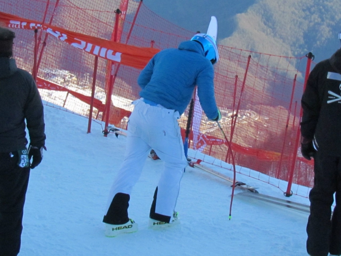 МАТТИАС МАЙЕР - победитель в скоростном спуске на Олимпиаде в Сочи 2014, глазами Агеевой Евгении - судьи на трассе, Горные лыжи/Сноуборд, олимпийские игры, горные лыжи)