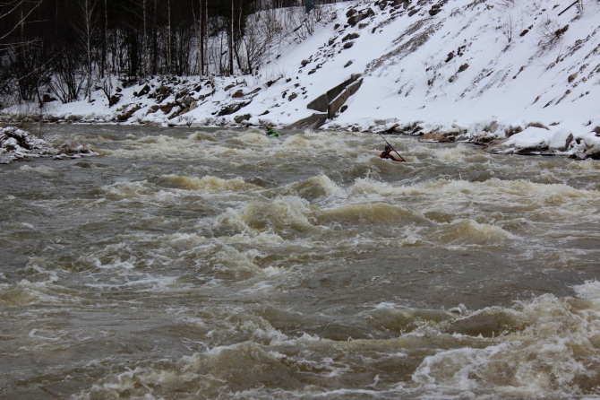 Покатались на пороге Айгир в выходные (Вода, каяк, инзер)