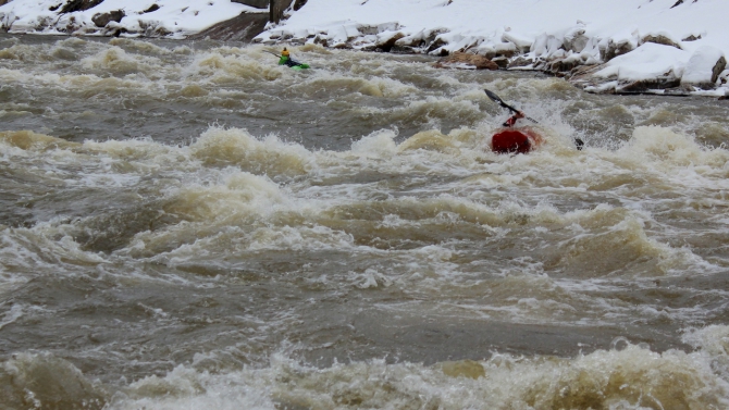 Покатались на пороге Айгир в выходные (Вода, каяк, инзер)