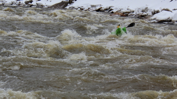 Покатались на пороге Айгир в выходные (Вода, каяк, инзер)
