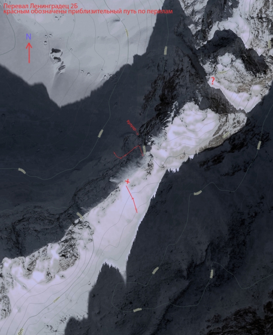 Горный поход с лыжами на Кодаре (каньон орто-юрях, перевал ленинградец, перевал четырех, пик бам)
