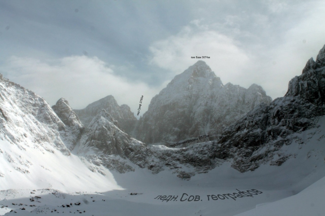 Горный поход с лыжами на Кодаре (каньон орто-юрях, перевал ленинградец, перевал четырех, пик бам)