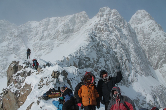 Горный поход с лыжами на Кодаре (каньон орто-юрях, перевал ленинградец, перевал четырех, пик бам)