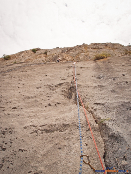 Крым, г.Куш-Кая, маршрут "Гипербола", 6А (Альпинизм, первопроход, описание, батилиман, крымский горный клуб, кемпинг-парк куш-кая)