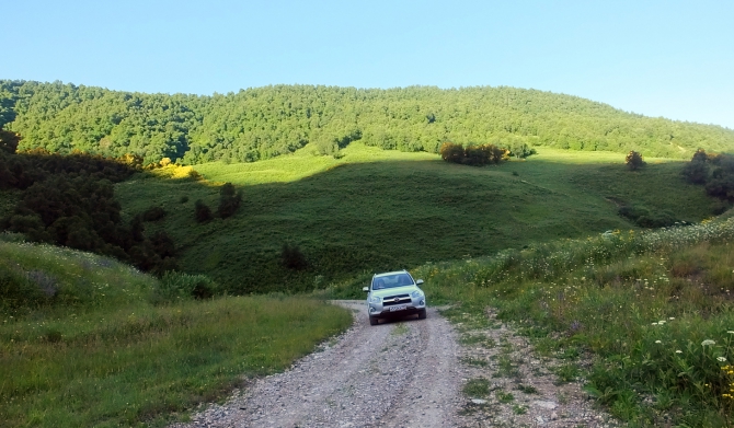 Джипинг: Былым - Ак-топрак - Чегем. (Путешествия, приэльбрусье)