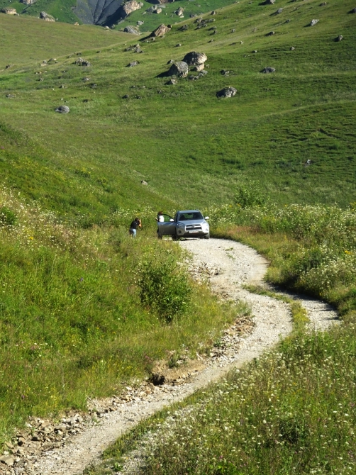 Джипинг: Былым - Ак-топрак - Чегем. (Путешествия, приэльбрусье)