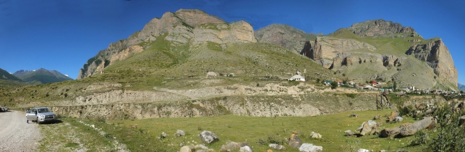 Джипинг: Былым - Ак-топрак - Чегем. (Путешествия, приэльбрусье)