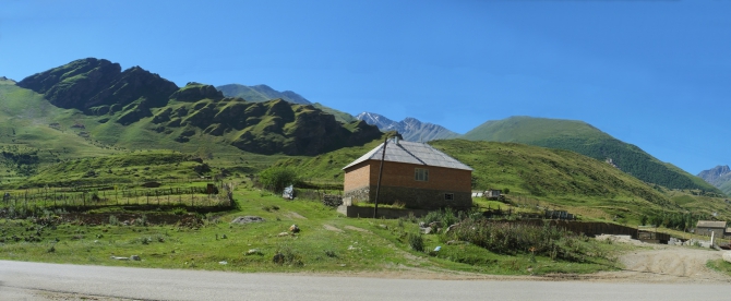 Джипинг: Былым - Ак-топрак - Чегем. (Путешествия, приэльбрусье)