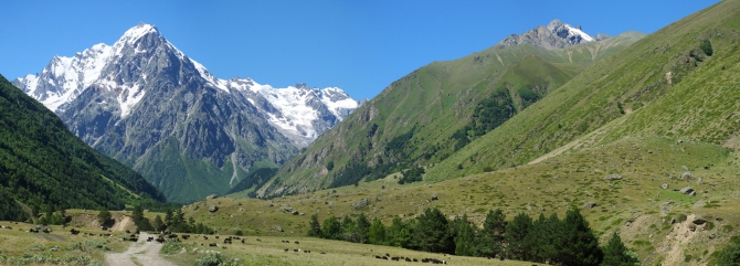 Джипинг: Былым - Ак-топрак - Чегем. (Путешествия, приэльбрусье)