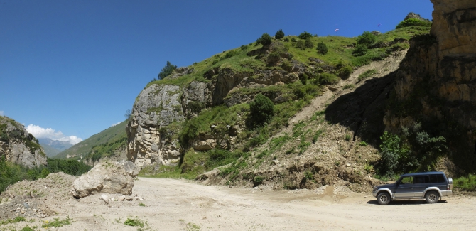 Джипинг: Былым - Ак-топрак - Чегем. (Путешествия, приэльбрусье)