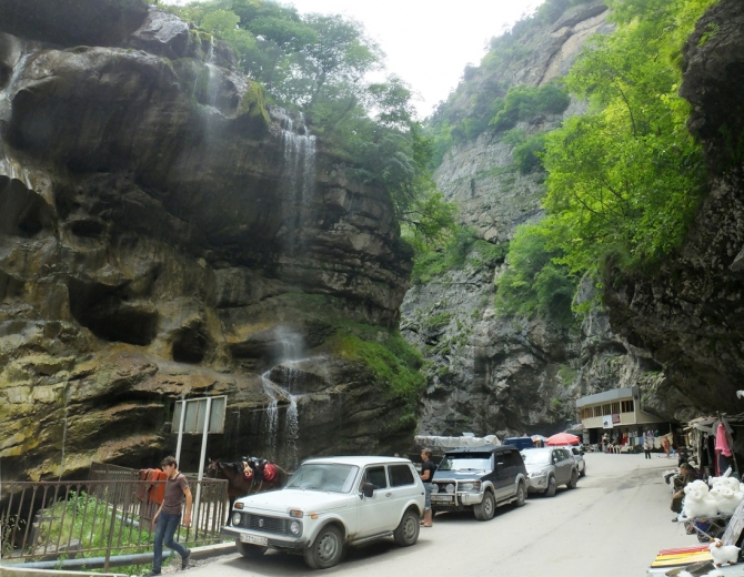 Джипинг: Былым - Ак-топрак - Чегем. (Путешествия, приэльбрусье)