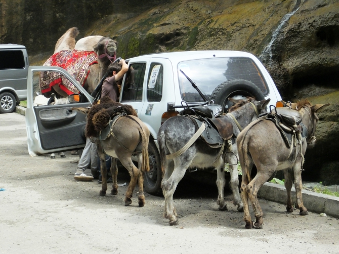 Джипинг: Былым - Ак-топрак - Чегем. (Путешествия, приэльбрусье)