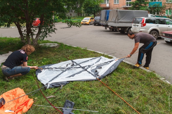 Грант от RedFox - палатки (Альпинизм)