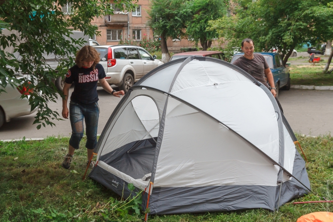 Грант от RedFox - палатки (Альпинизм)