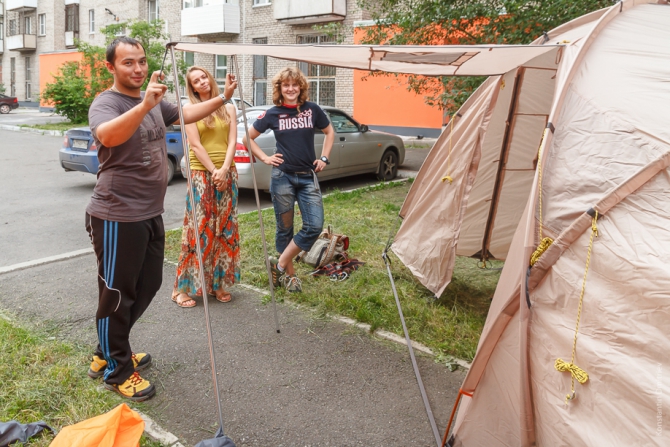 Грант от RedFox - палатки (Альпинизм)