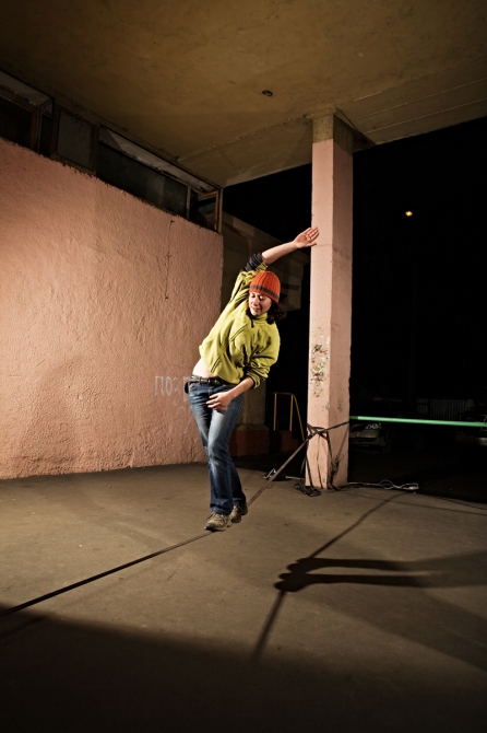 Slackline в городе (стропа, фестиваль, 4apay, ледниковый период)