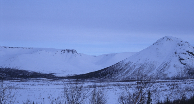 Заполярный март (фото, хибины)