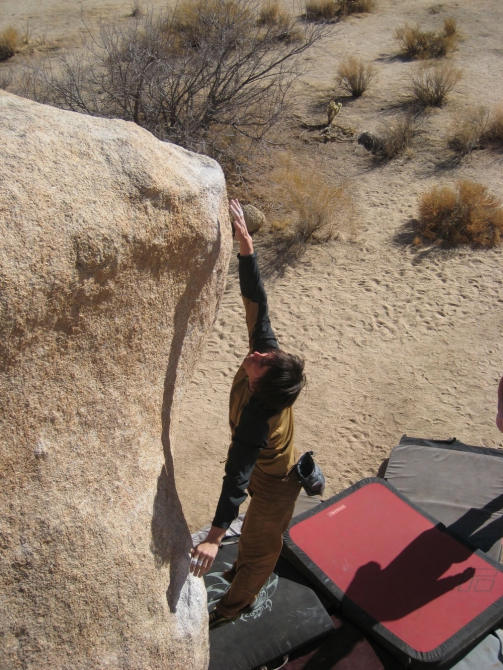 Болдеринг. Joshua Tree.... Зима... (Скалолазание, usa, dav-club-russland)