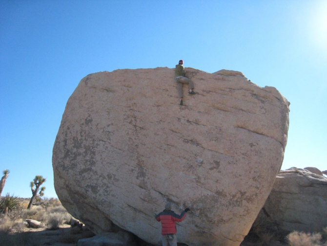 Болдеринг. Joshua Tree.... Зима... (Скалолазание, usa, dav-club-russland)