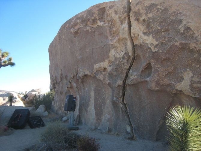 Болдеринг. Joshua Tree.... Зима... (Скалолазание, usa, dav-club-russland)