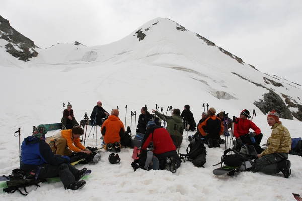 ЛЕТНИЙ БЭККАНТРИ ЛАГЕРЬ АДЫЛ-СУ 2008 (Бэккантри/Фрирайд, ski, snowboarding, backcountry, скитур, адыл су)