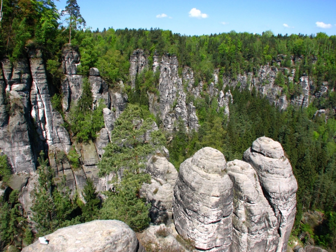 Саксонская Швейцария, 1-4 май 2008. (Скалолазание, dav-club-russland)