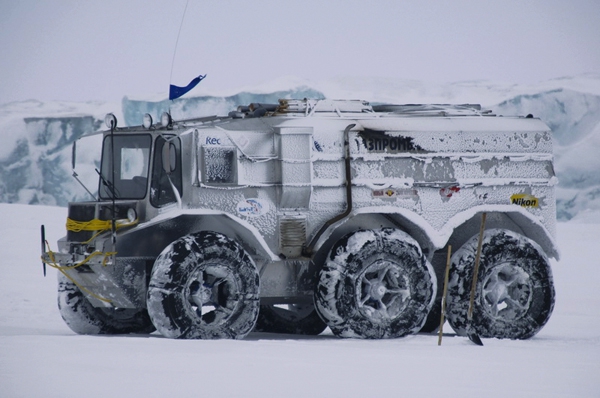 На автомобилях к Северному Полюсу: новости за неделю! (Путешествия, северный полюс, экспедиции, демченко, арктика)