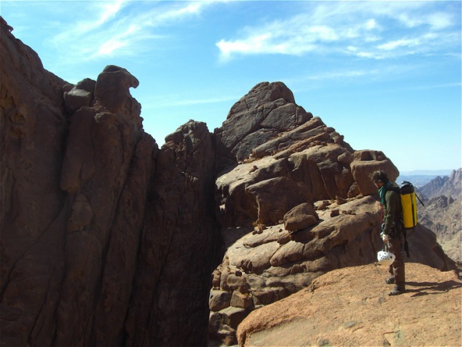 Hard Core TRAD, или три дня на Cинайских гранитах... (Альпинизм, синай, мир трэда)