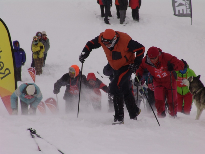 Евгений Колчанов прислал письмо почтовым голубем. (Снегоступинг, rred fox elbrus race, снегоступы, забег, гонка, ски-альпинизм, эльбрус)