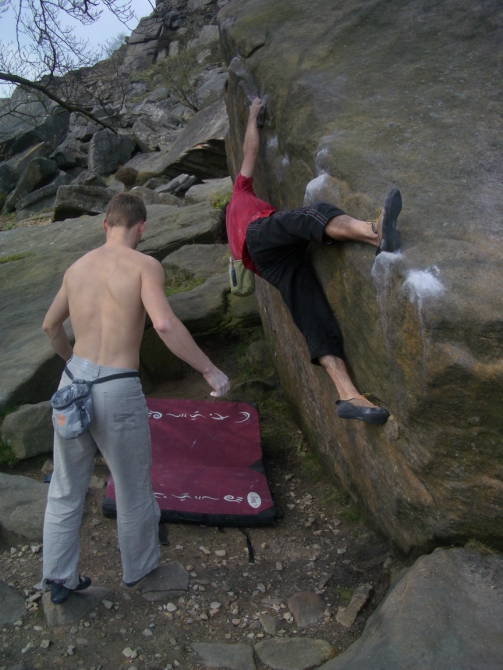 Трад и боулдеринг в Stanage, Peak District, UK (Альпинизм, скалолазание, альпинизм)