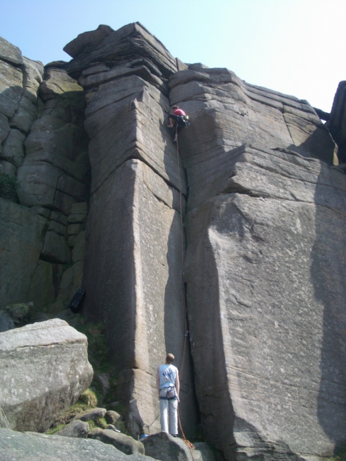 Трад и боулдеринг в Stanage, Peak District, UK (Альпинизм, скалолазание, альпинизм)