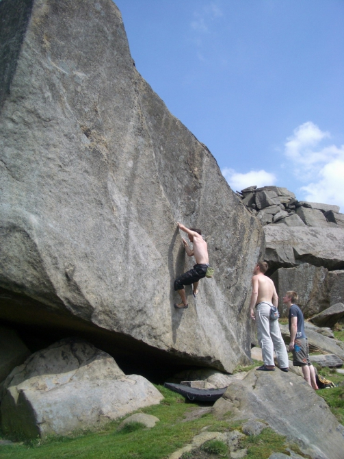 Трад и боулдеринг в Stanage, Peak District, UK (Альпинизм, скалолазание, альпинизм)