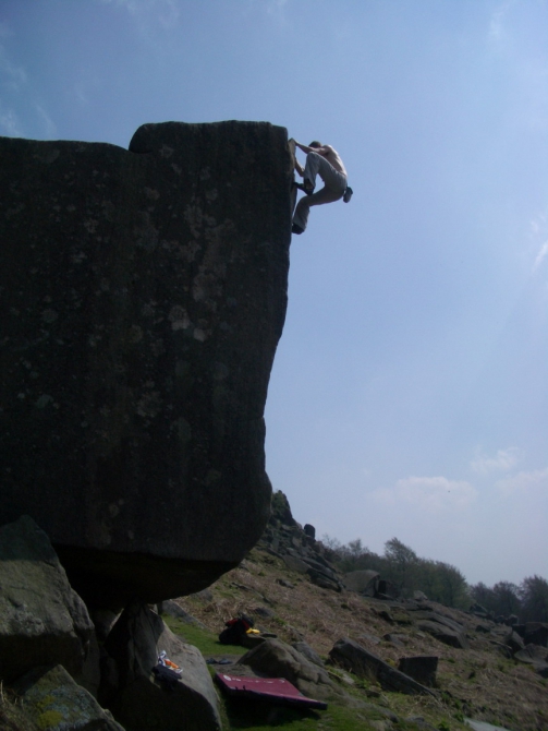 Трад и боулдеринг в Stanage, Peak District, UK (Альпинизм, скалолазание, альпинизм)