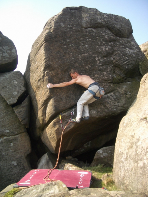 Трад и боулдеринг в Stanage, Peak District, UK (Альпинизм, скалолазание, альпинизм)