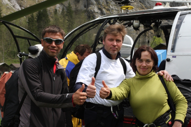 Европейский Base-Trip (розов, base jump, шамони)
