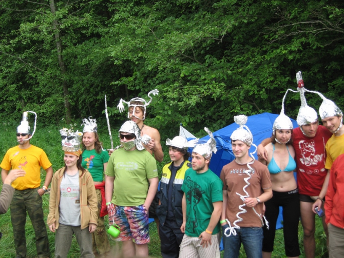 Тот самый конкурс шапок из фольги! (risk.ru, open air)