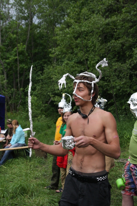 Тот самый конкурс шапок из фольги! (risk.ru, open air)