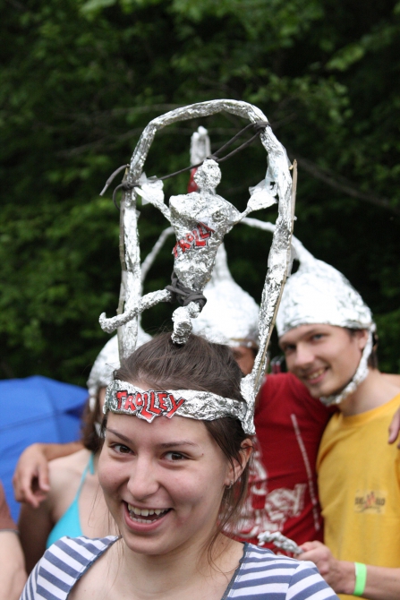 Тот самый конкурс шапок из фольги! (risk.ru, open air)