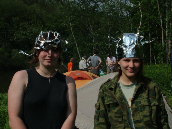 Тот самый конкурс шапок из фольги! (risk.ru, open air)