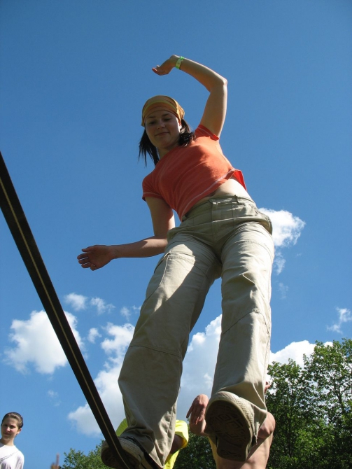 Слэклайн (Троллей 2008, фото)