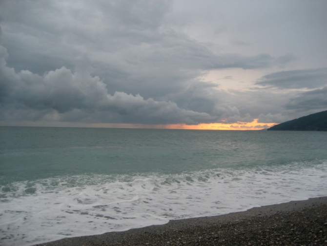 Весна. Абхазия. Каякинг (Путешествия)