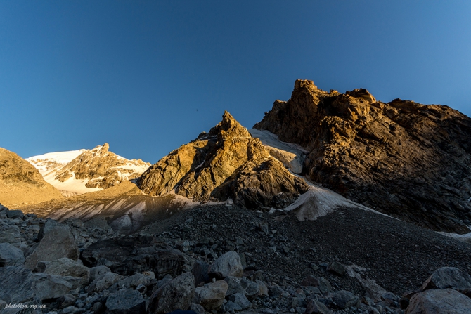 Фотоочерк "Безенги 2014". Часть 2-я (Альпинизм, ущелье укю, теплый угол, альплагерь безенги, кавказ, альпинизм, фотографии)