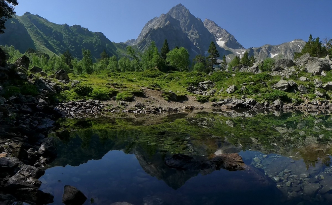 Поход Архыз - Имеретинские озера (Горный туризм, имеретинские озёра, кавказский заповедник)