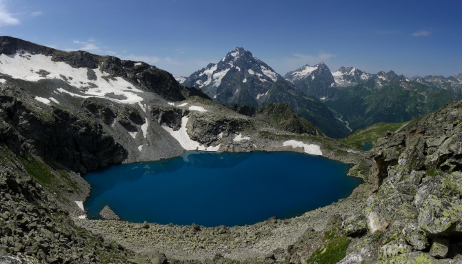 Поход Архыз - Имеретинские озера (Горный туризм, имеретинские озёра, кавказский заповедник)
