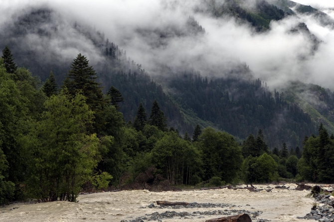 Поход Архыз - Имеретинские озера (Горный туризм, имеретинские озёра, кавказский заповедник)